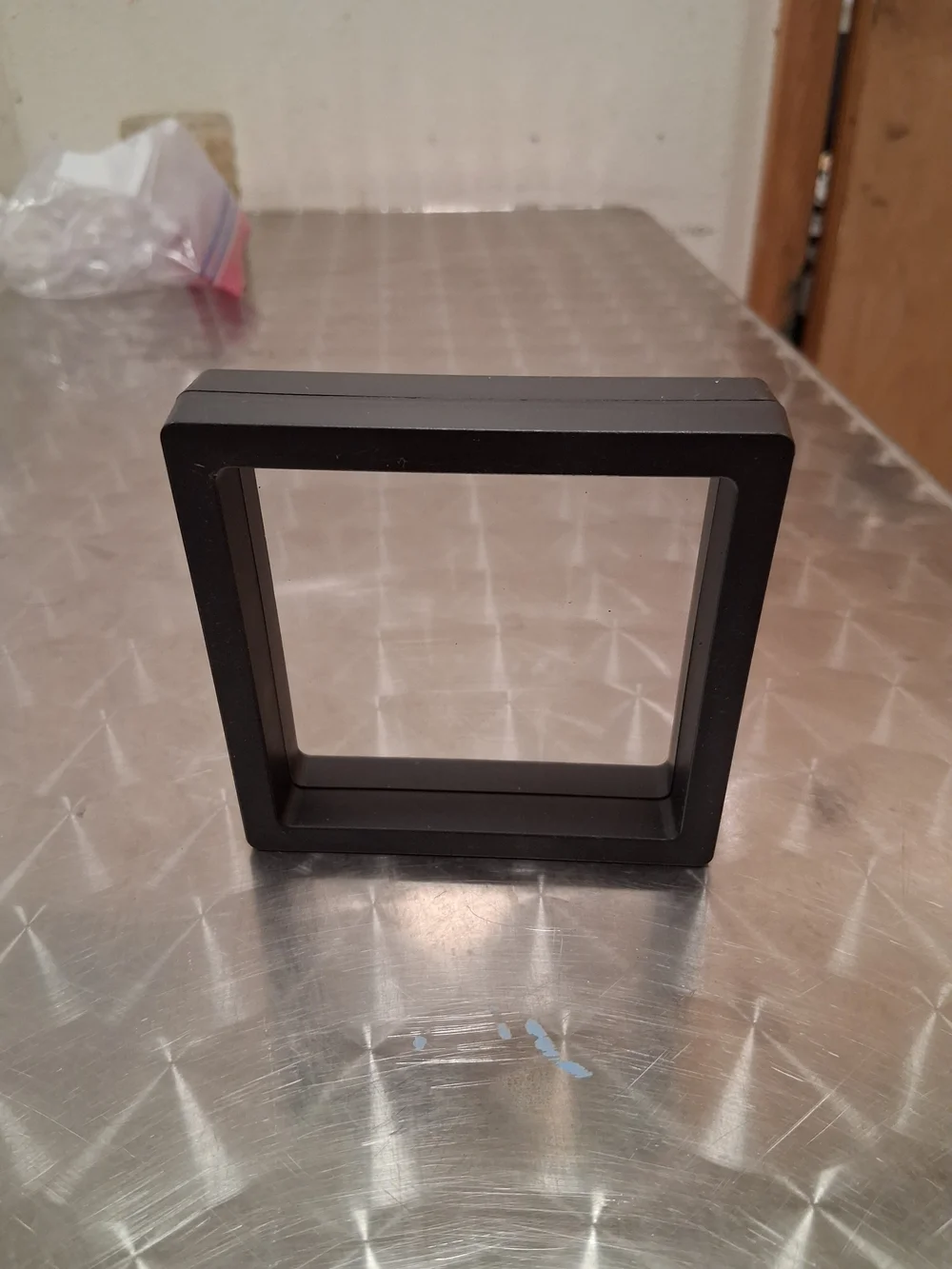 Set Of 5 Black Square Display Frames for Home Office & Crafts